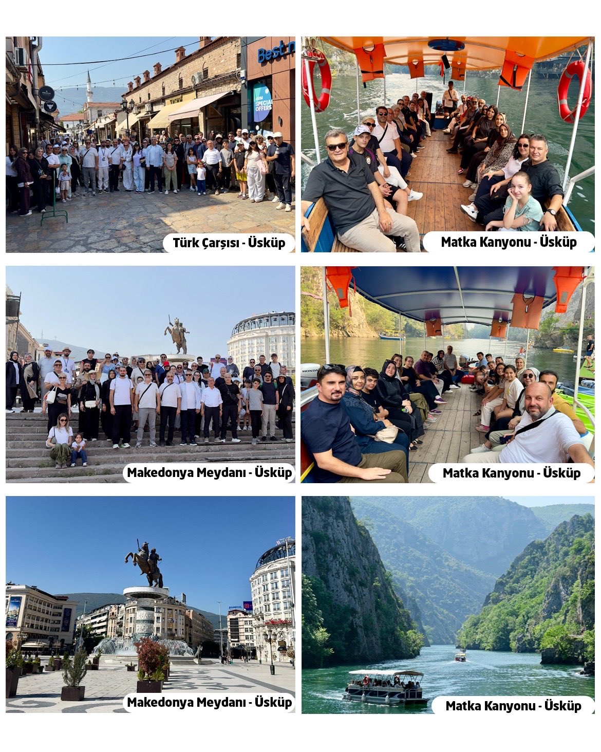 MÜSİAD Konya Üyeleri Kuzey Makedonya ve Kosova’da