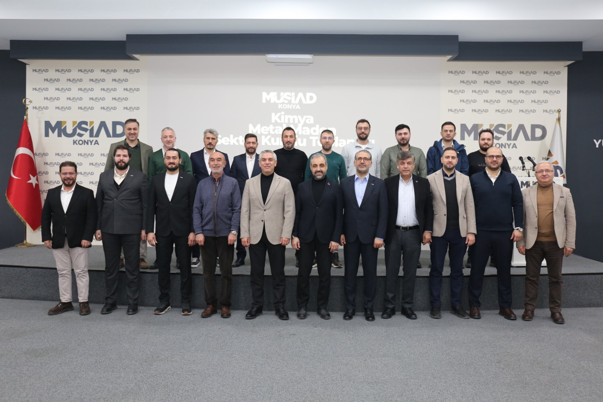 MÜSİAD Konya Kimya, Metal ve Maden Sektör Kurulu Toplantısı