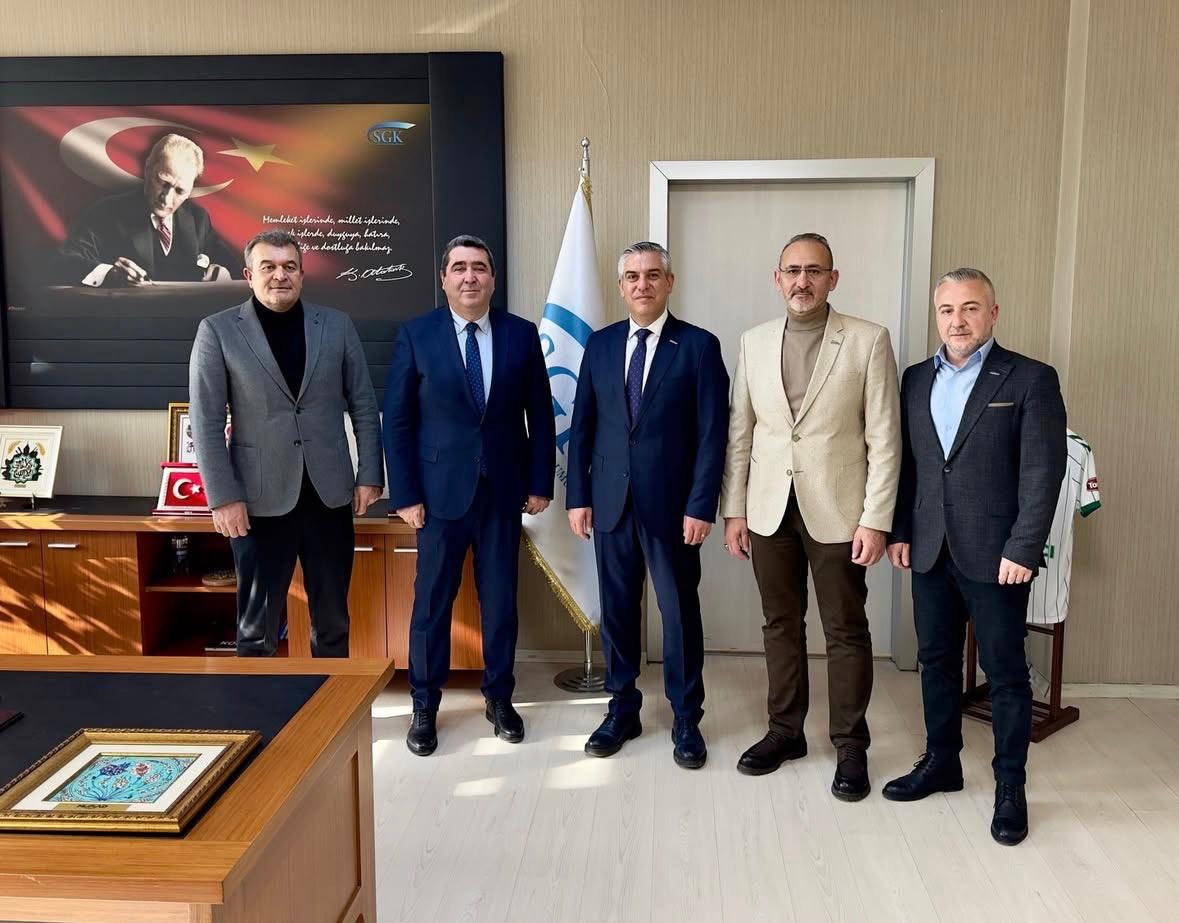 Konya SGK İl Müdürü Sn. Erkin Avcı ziyareti.