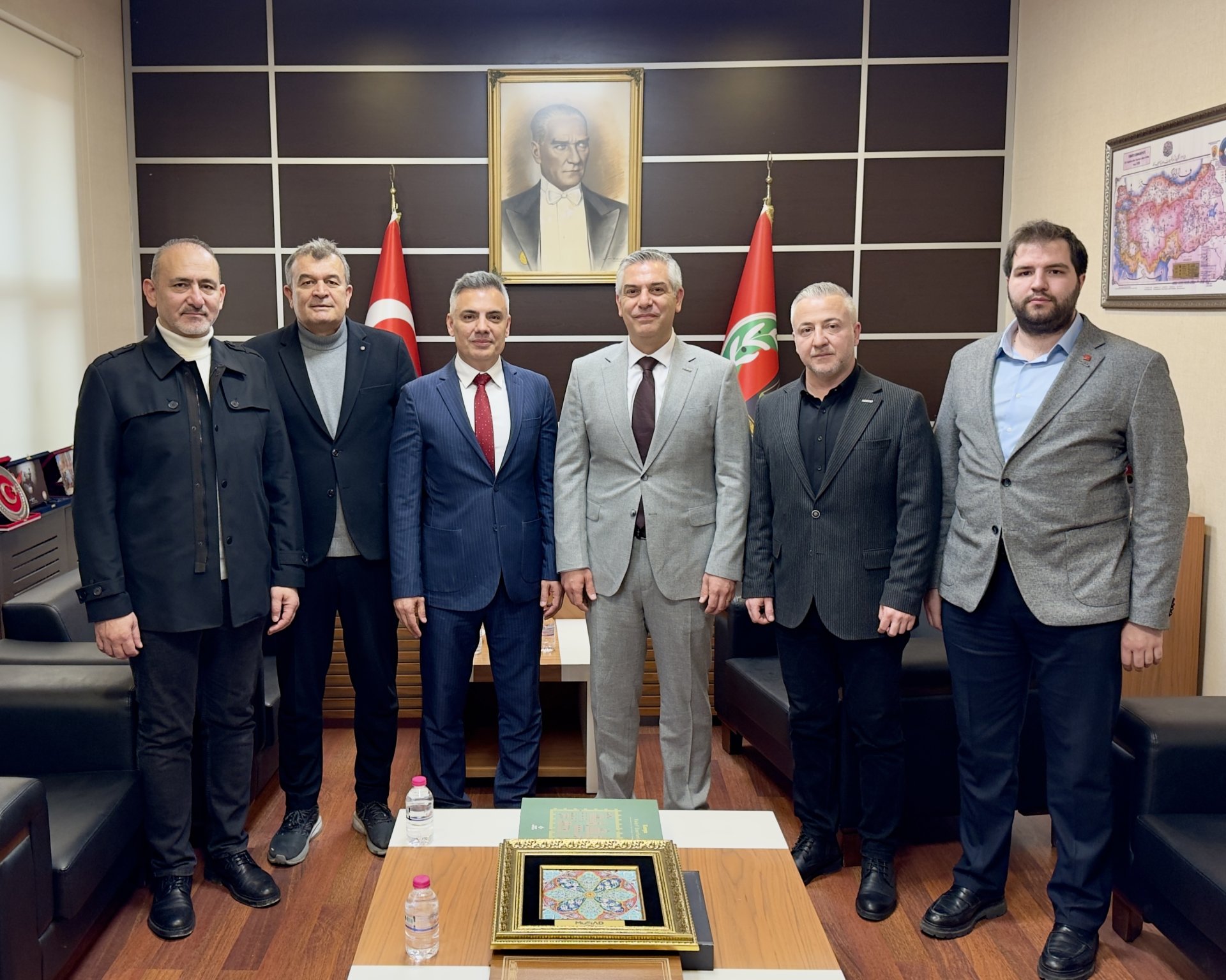 Konya Baro Başkanı Sn. Oktay Unkur ziyareti.