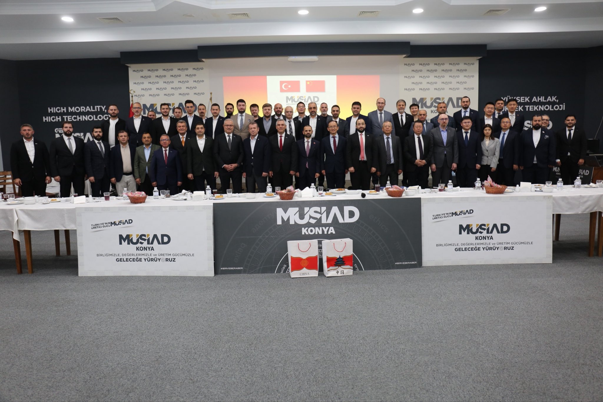 MÜSİAD Konya'da Türkiye-Çin Ekonomi Diplomasisi Buluşması