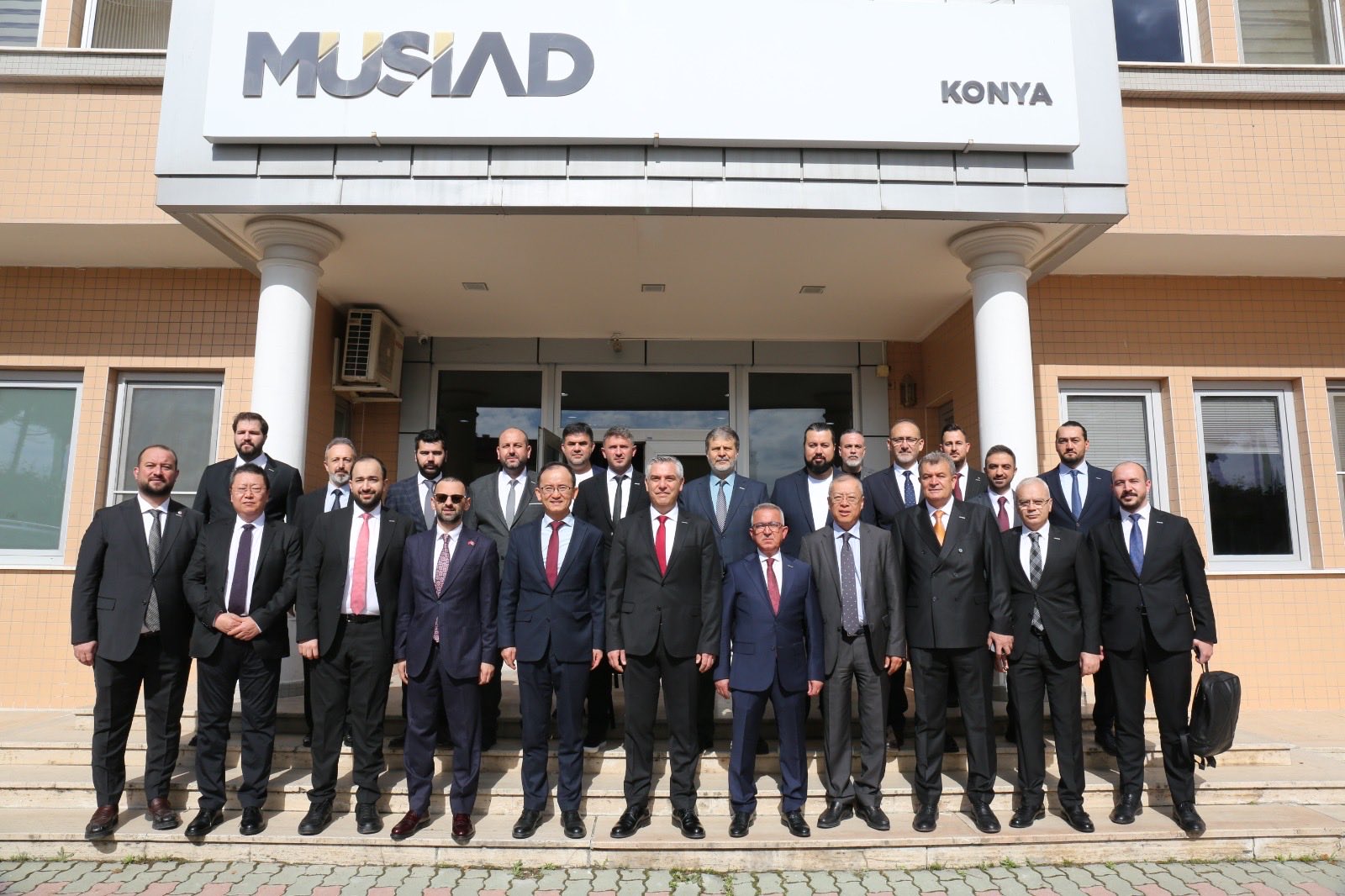 Çin Halk Cumhuriyeti Ankara Büyükelçisi Jiang Xuebin Ve Heyeti Ziyareti