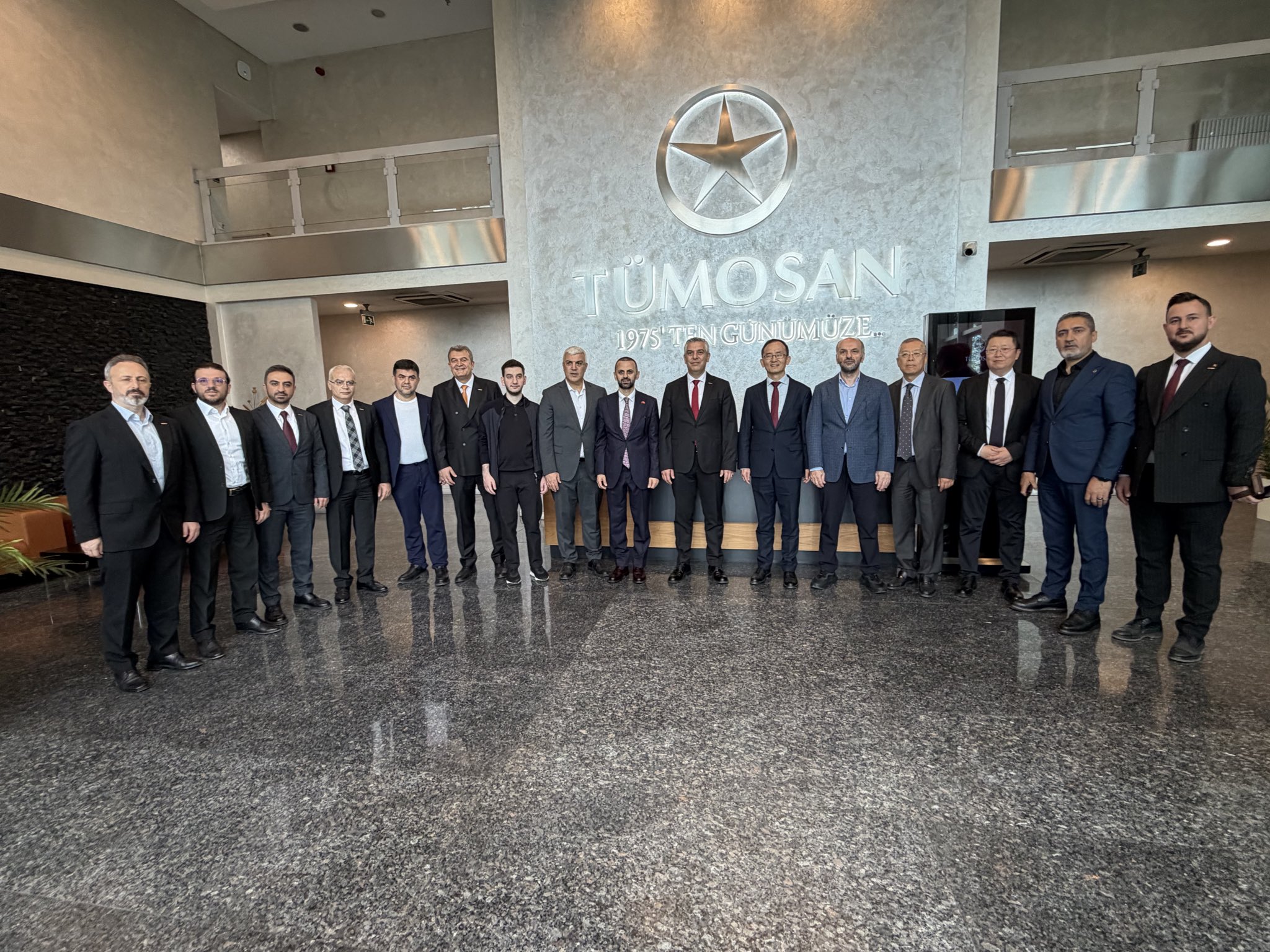 Çin Halk Cumhuriyeti Ankara Büyükelçisi Jiang Xuebin TÜMOSAN Ziyareti
