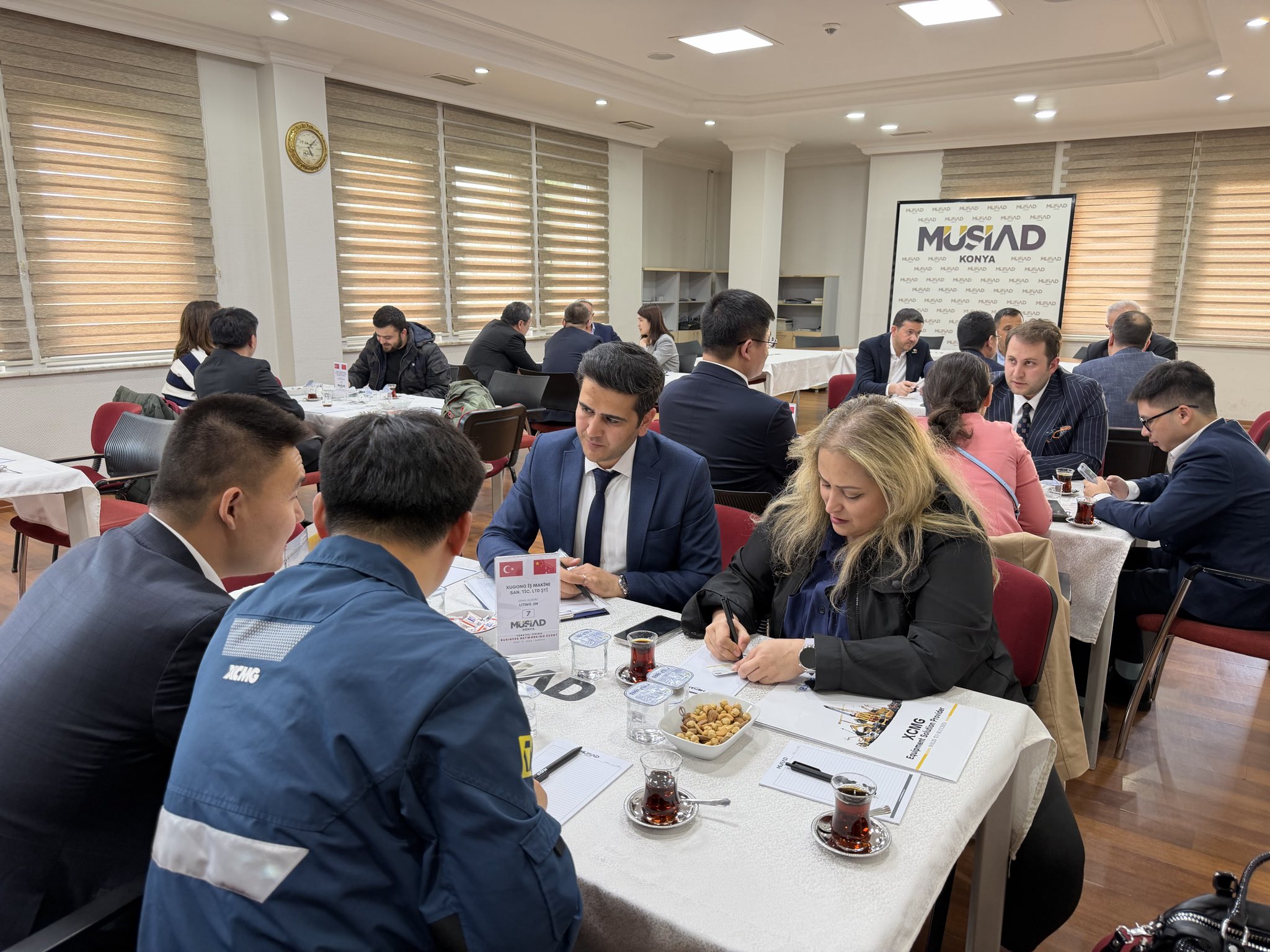 ÇİNSİAD Genel Başkanı Sn. Gao Xiaoming Katılımı İle B2B Görüşmeleri