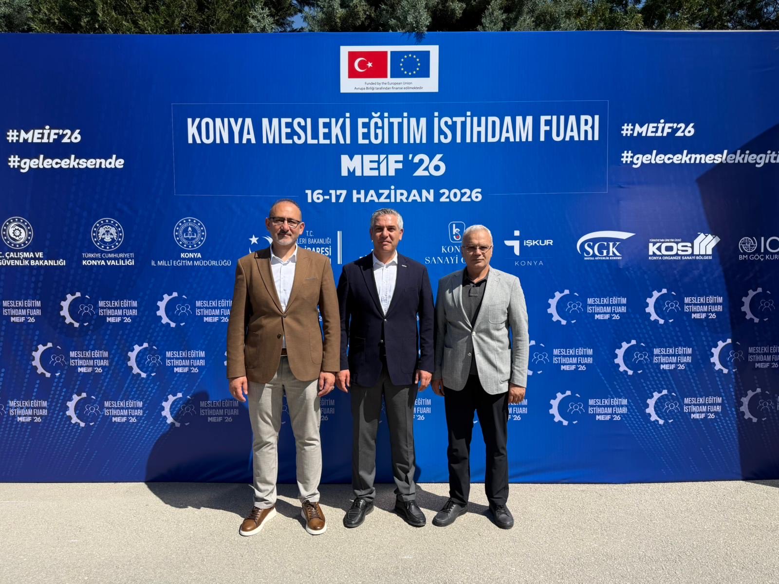 Konya Mesleki Eğitim İstihdam Fuarı Açılış Programı