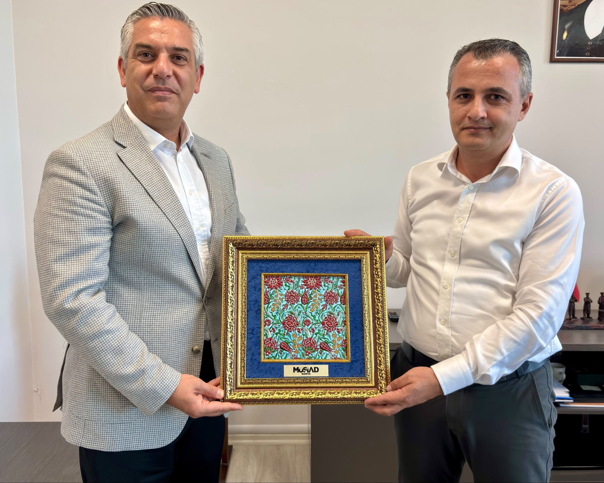 Konya Milli Emlak Daire Başkanı Sn. Aydın Menek Ziyareti
