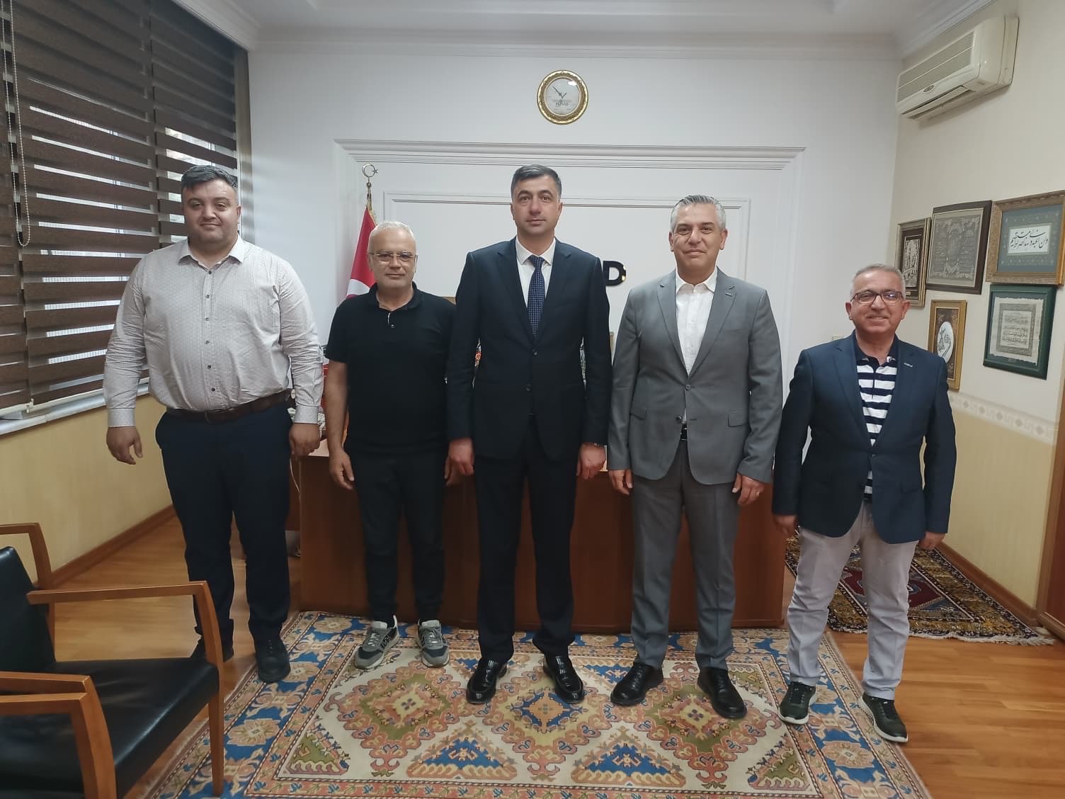 Konya Kırmızı Et Üreticileri Birliği Başkanı Sn. Kemal Tekin ve Yönetim Kurulu Üyeleri Ziyareti