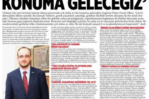 Ömer Faruk Okka: Firmalar Değişimi Doğru Okumalı