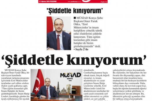 Başkan Okka: “İmam Hatiplilere Yönelik Tahkir Edici İfadeleri Şiddetle Kınıyorum”