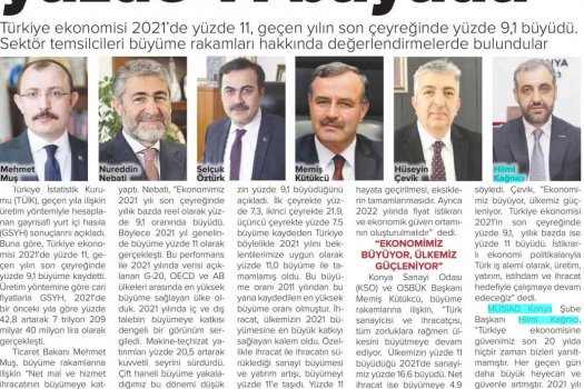 Milli ekonomimize olan güvenimiz tescillendi