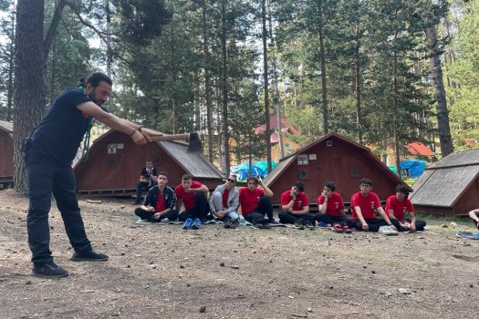 MÜSİAD ARİFAN’ İZCİLİK KAMPINA KATILDI