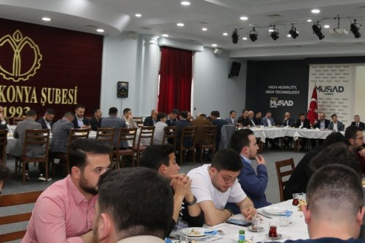 MÜSİAD KONYA BAYRAMLAŞMA PROGRAMINDA ÖNEMLİ MESAJLAR VERİLDİ