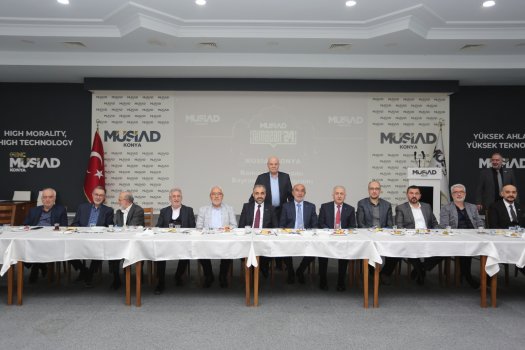 MÜSİAD KONYA’DA YOĞUN KATILIMLI BAYRAMLAŞMA