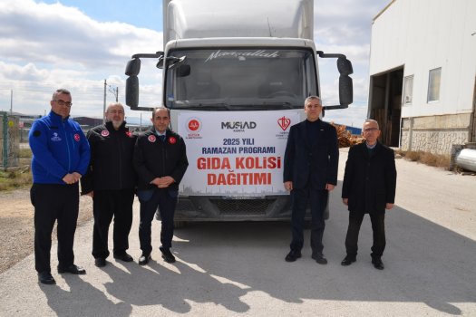 MÜSİAD Konya ve TDV'den “Ramazan Yardım Kolisi” dağıtımı