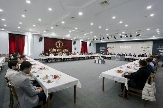 MÜSİAD KONYA’DA YOĞUN KATILIMLI BAYRAMLAŞMA