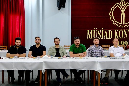 MÜSİAD Konya Şubesi’nde Kurban Bayramı Bayramlaşma Programı Yoğun Katılımla Gerçekleştirildi