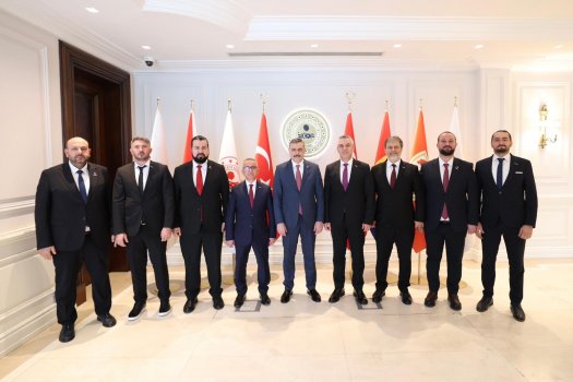 MÜSİAD Konya’dan İçişleri Bakanı Mustafa Çiftçi’ye Hayırlı Olsun Ziyareti