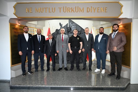MÜSİAD Konya'dan, Konya Emniyet Müdürü Necmettin Koç'a Ziyaret